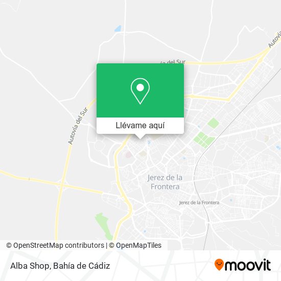 Mapa Alba Shop