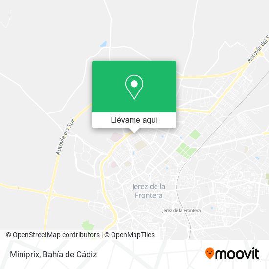 Mapa Miniprix