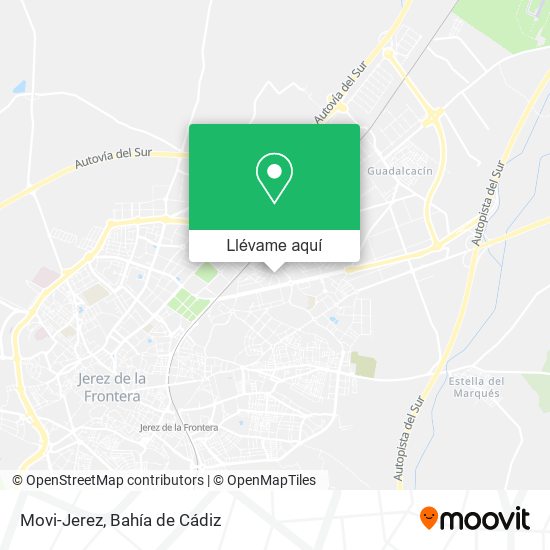 Mapa Movi-Jerez