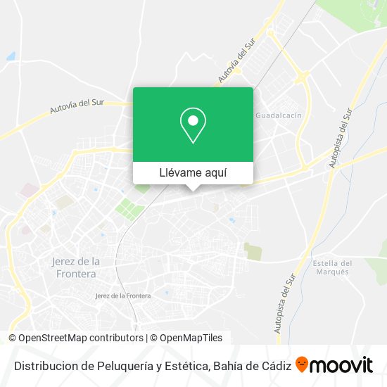 Mapa Distribucion de Peluquería y Estética