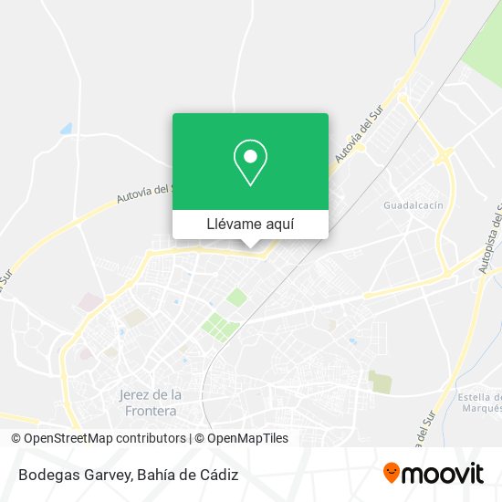Mapa Bodegas Garvey