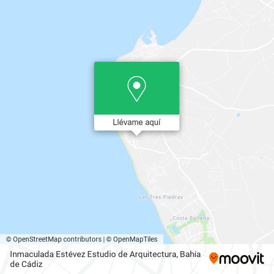 Mapa Inmaculada Estévez Estudio de Arquitectura