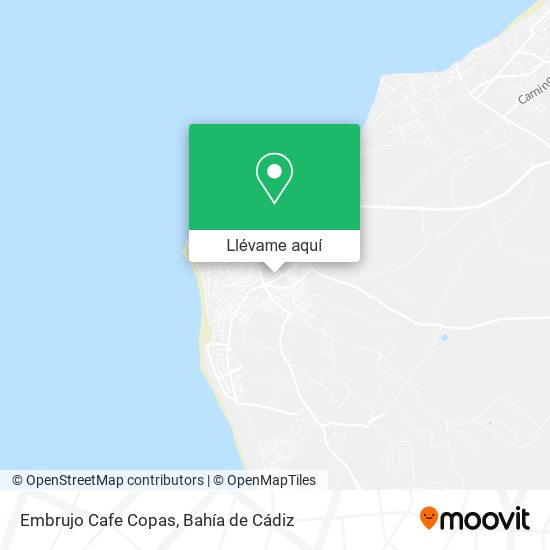 Mapa Embrujo Cafe Copas