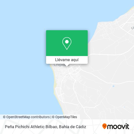 Mapa Peña Pichichi Athletic Bilbao