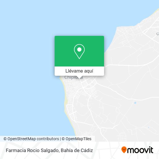 Mapa Farmacia Rocio Salgado