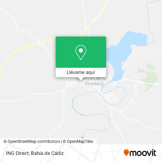 Mapa ING Direct