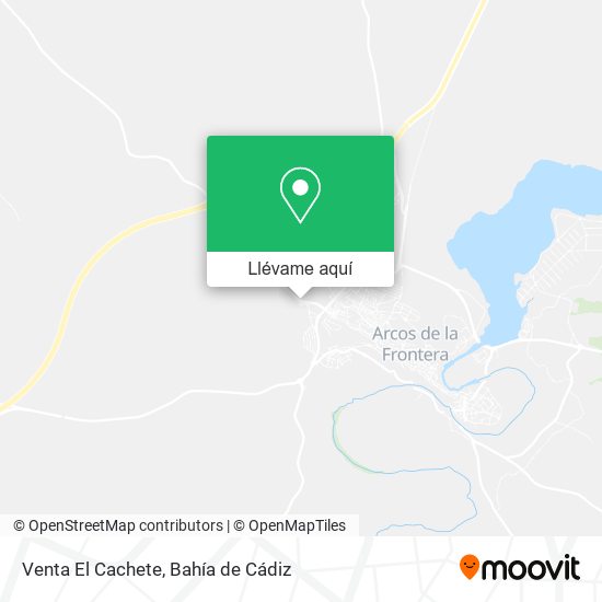 Mapa Venta El Cachete