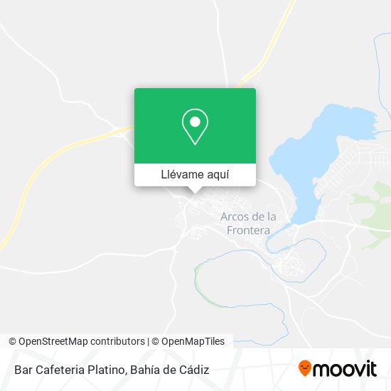 Mapa Bar Cafeteria Platino