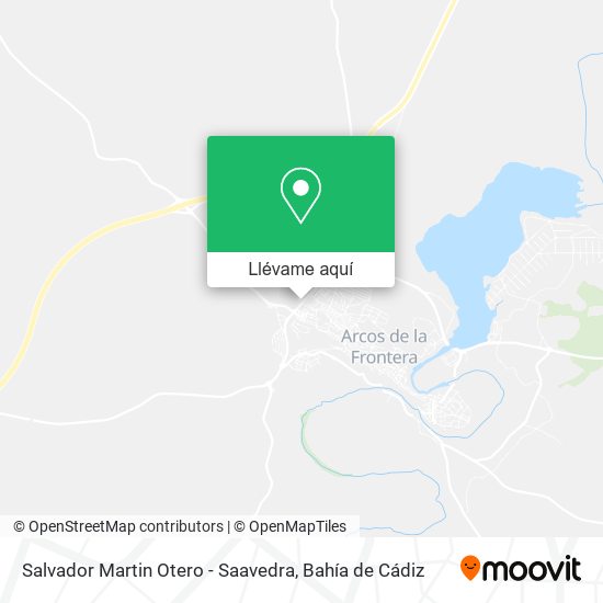 Mapa Salvador Martin Otero - Saavedra