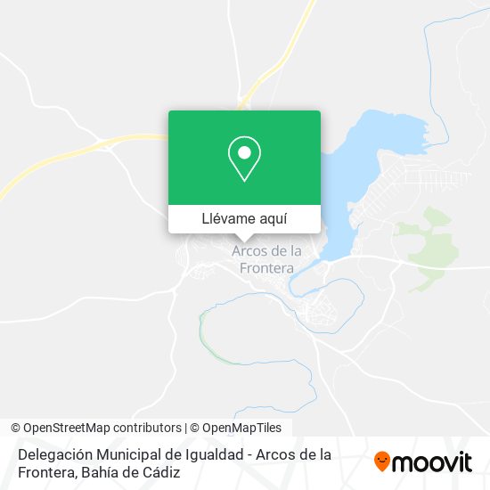 Mapa Delegación Municipal de Igualdad - Arcos de la Frontera