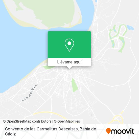 Mapa Convento de las Carmelitas Descalzas