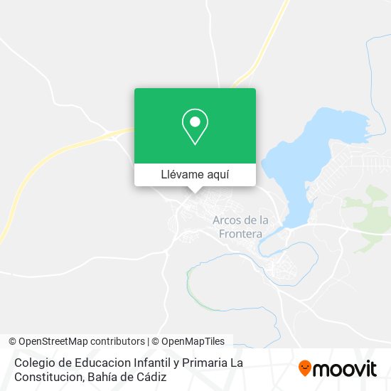 Mapa Colegio de Educacion Infantil y Primaria La Constitucion