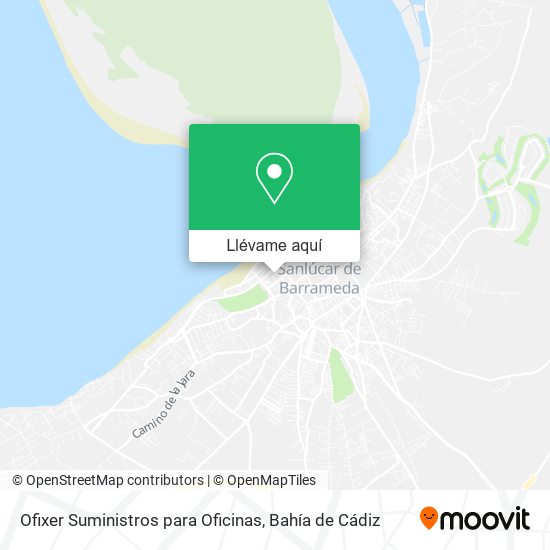 Mapa Ofixer Suministros para Oficinas