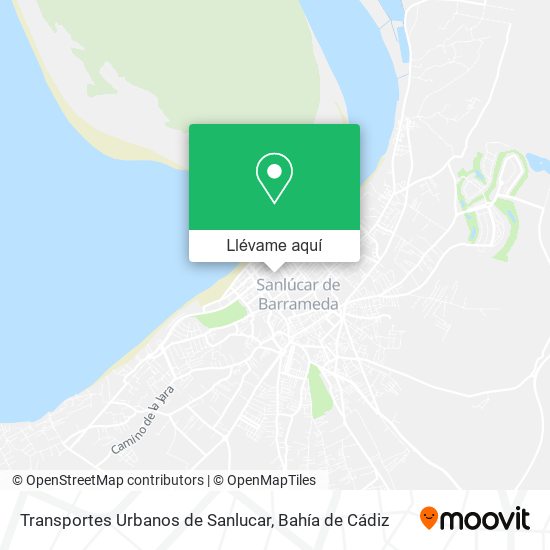 Mapa Transportes Urbanos de Sanlucar