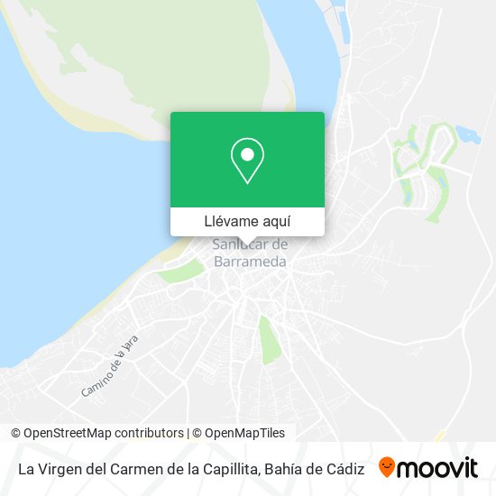 Mapa La Virgen del Carmen de la Capillita