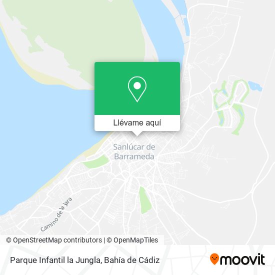 Mapa Parque Infantil la Jungla