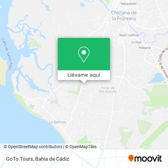 Mapa GoTo Tours