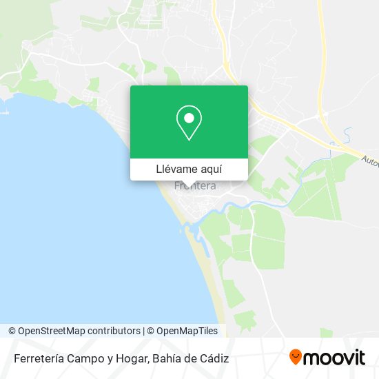 Mapa Ferretería Campo y Hogar