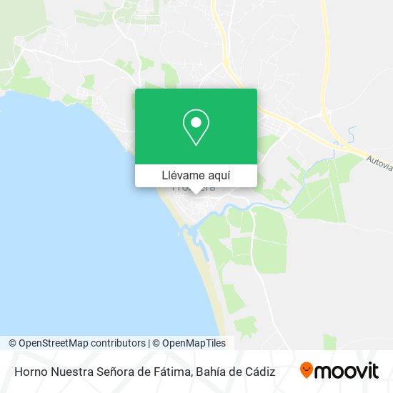 Mapa Horno Nuestra Señora de Fátima