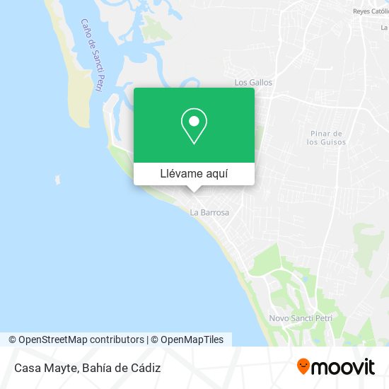 Mapa Casa Mayte