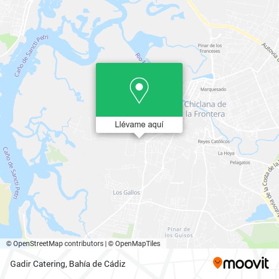 Mapa Gadir Catering