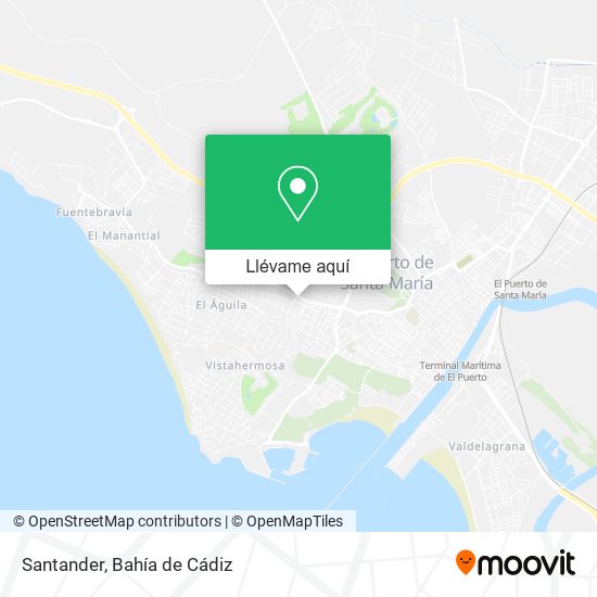 Mapa Santander