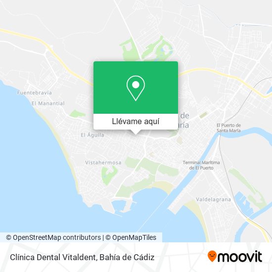 Mapa Clínica Dental Vitaldent