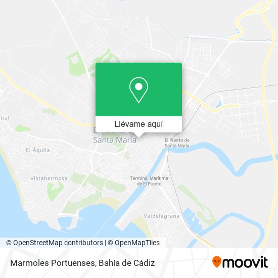Mapa Marmoles Portuenses