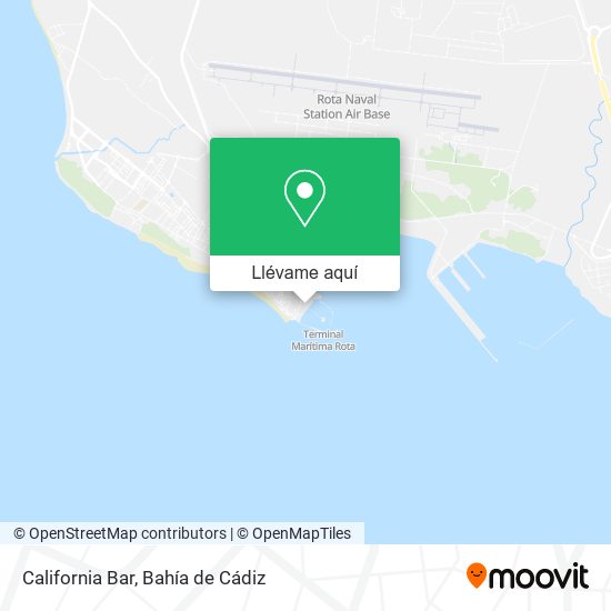 Mapa California Bar
