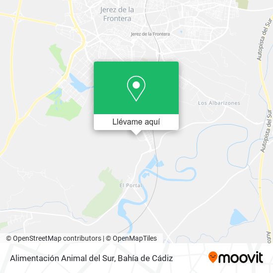 Mapa Alimentación Animal del Sur