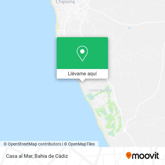 Mapa Casa al Mar