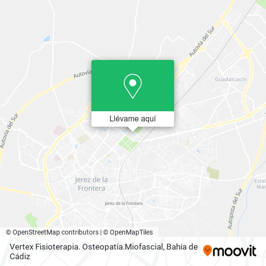 Mapa Vertex Fisioterapia. Osteopatía.Miofascial