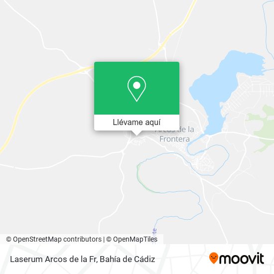 Mapa Laserum Arcos de la Fr