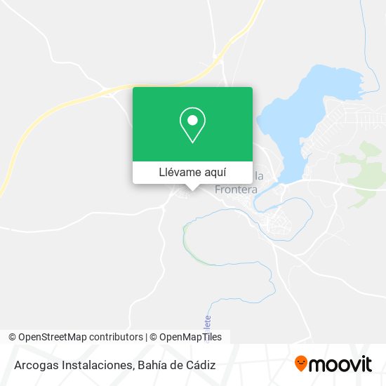 Mapa Arcogas Instalaciones