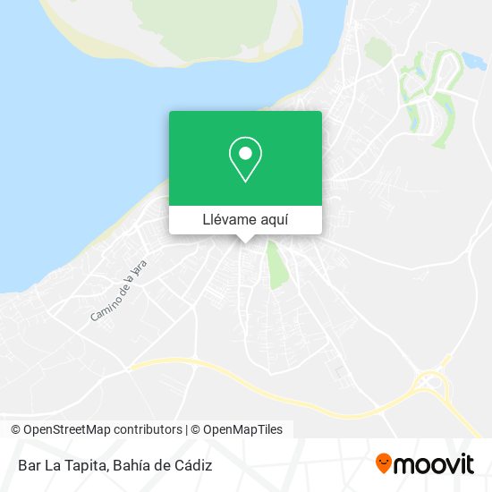 Mapa Bar La Tapita