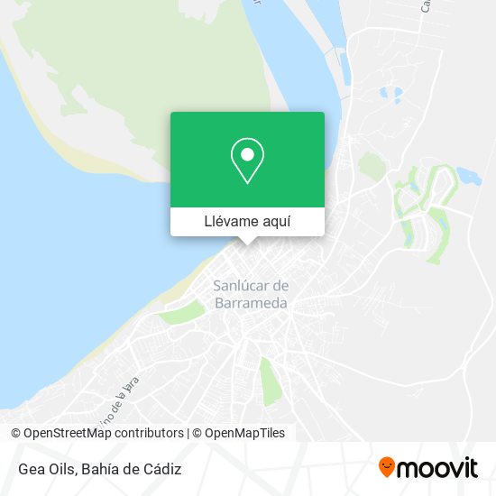 Mapa Gea Oils