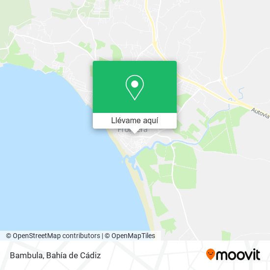 Mapa Bambula