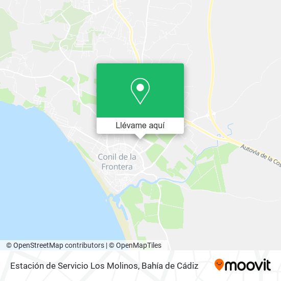 Mapa Estación de Servicio Los Molinos