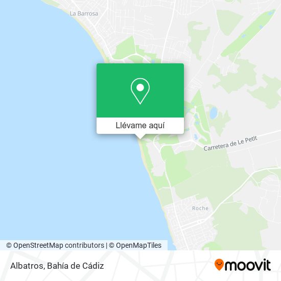 Mapa Albatros