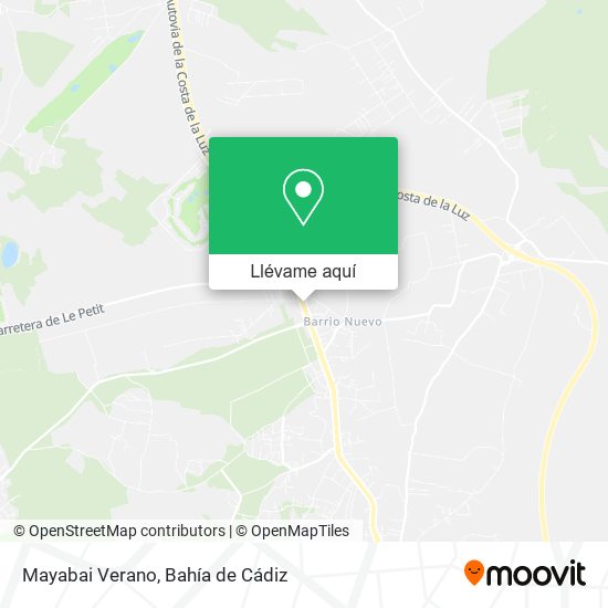 Mapa Mayabai Verano