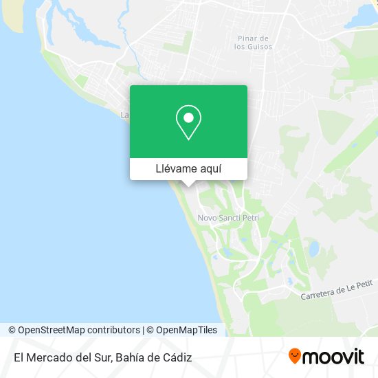 Mapa El Mercado del Sur