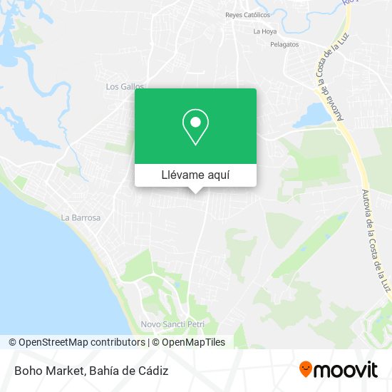 Mapa Boho Market