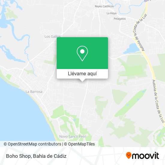 Mapa Boho Shop