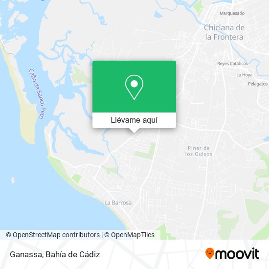 Mapa Ganassa