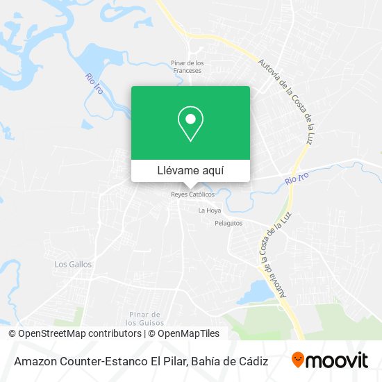 Mapa Amazon Counter-Estanco El Pilar