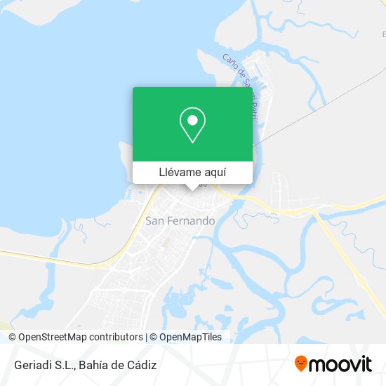 Mapa Geriadi S.L.