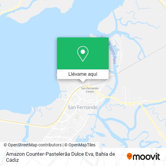 Mapa Amazon Counter-Pastelerãa Dulce Eva