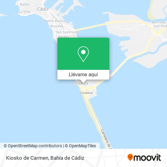 Mapa Kiosko de Carmen