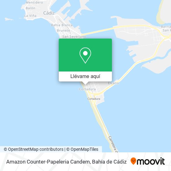Mapa Amazon Counter-Papeleria Candem