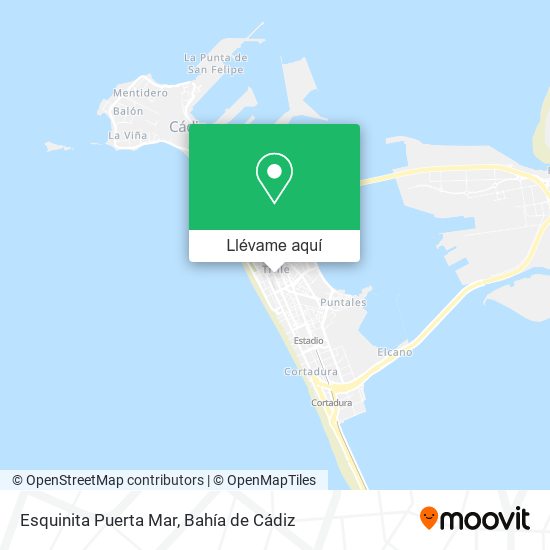 Mapa Esquinita Puerta Mar